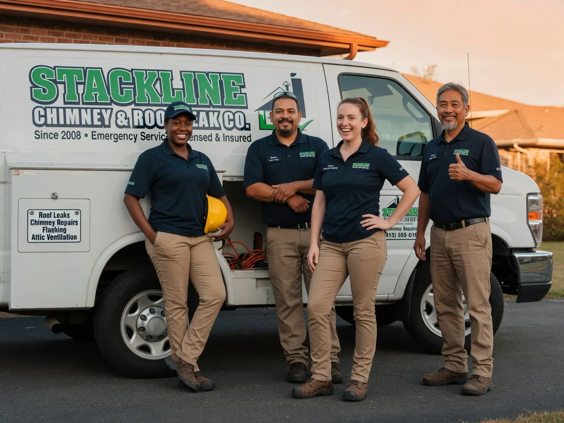 Chimney flashing repair company in Carrollton, IL